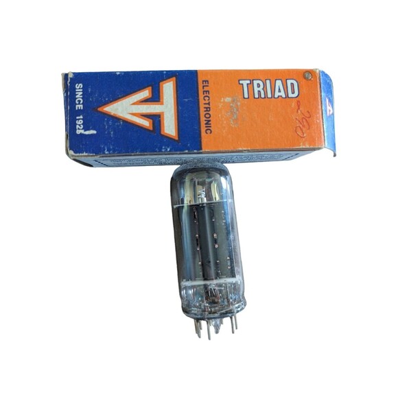 Original Triad 17AY3 Vacuum Tube Ham Radio Amplifier TV 9 Pins Stereo Vintage - Picture 1 of 5
